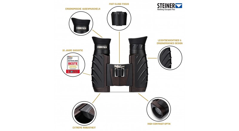 Binoclu Steiner Safari UltraSharp 10x26 44770900