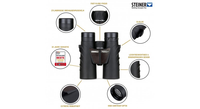 Binoclu Steiner Safari UltraSharp 10x42 23080900