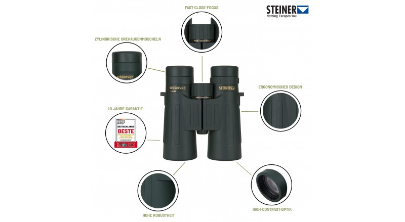 Steiner Binocular Observer 10x42 23140900