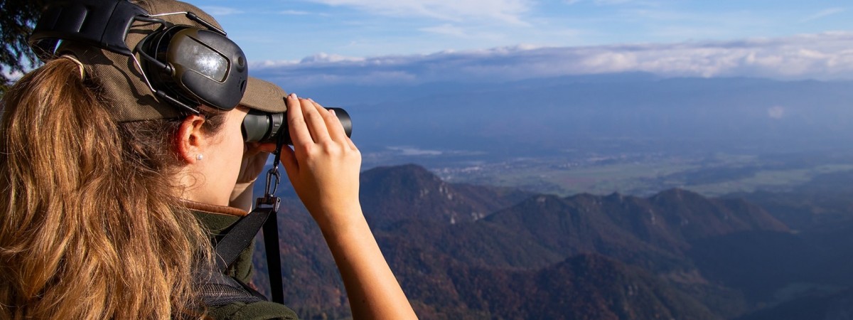 Steiner mountain hunt in the Slovenian Alps